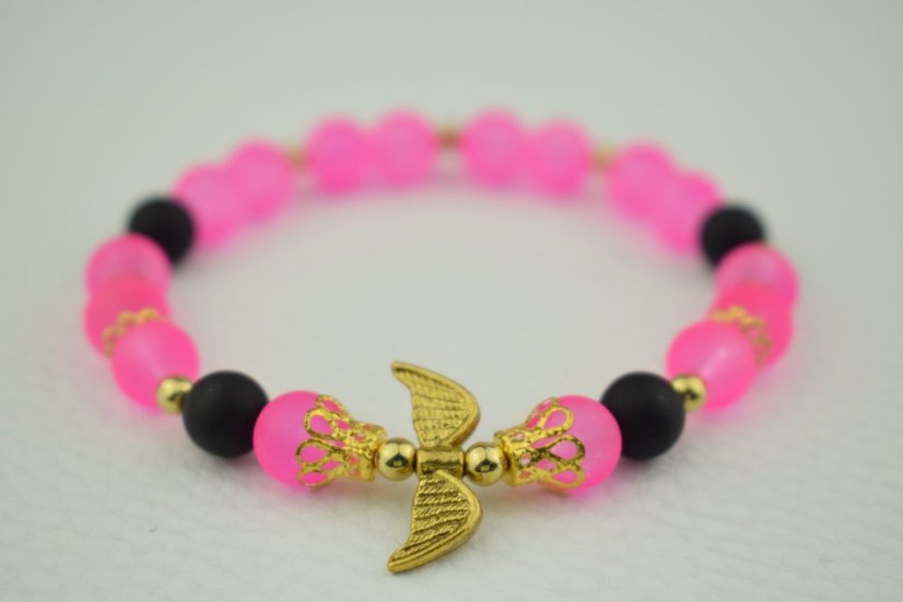 Neon - růžový - Velikost: Největší (XL - 19cm)